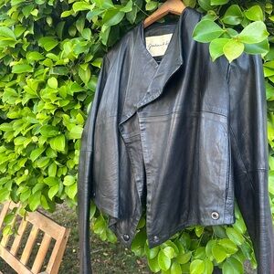 Stylish Black Leather Jacket